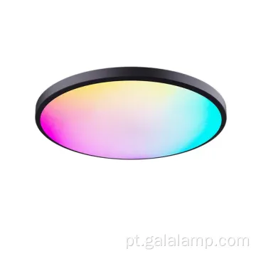 Smart RGBW Luz de teto diminuído com controle remoto